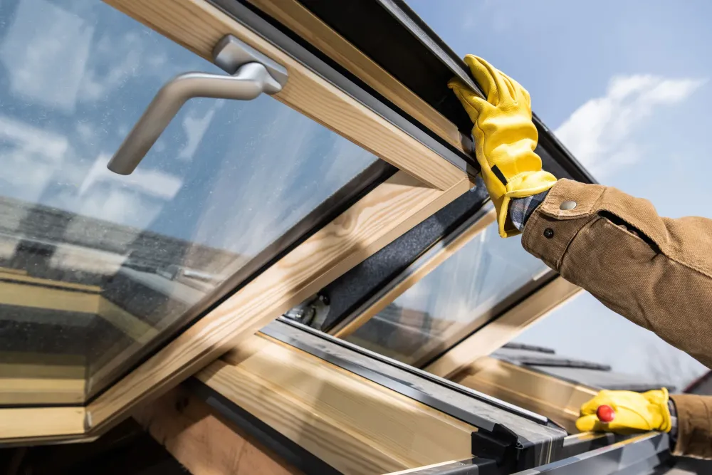 Pose de velux près de Blegny
