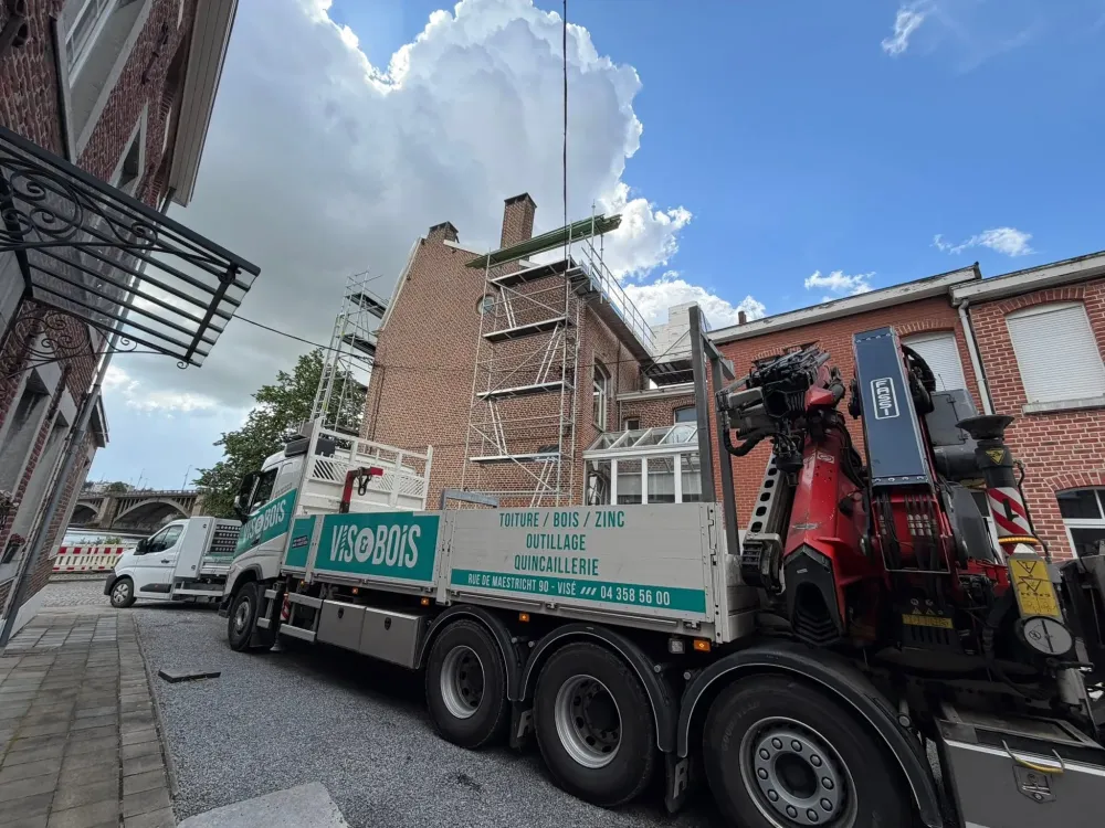 camion toiture